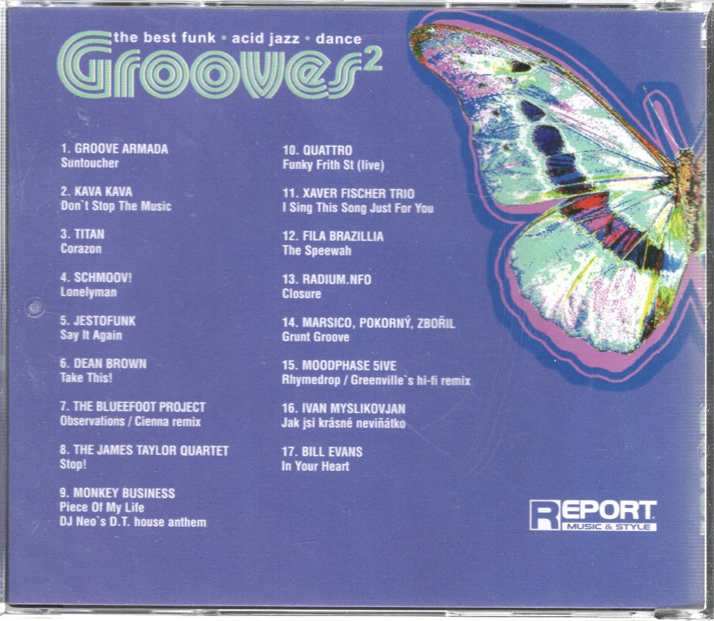 Various Artists - Groovers2 The Best Funk Acid Jazz Dance - Cd