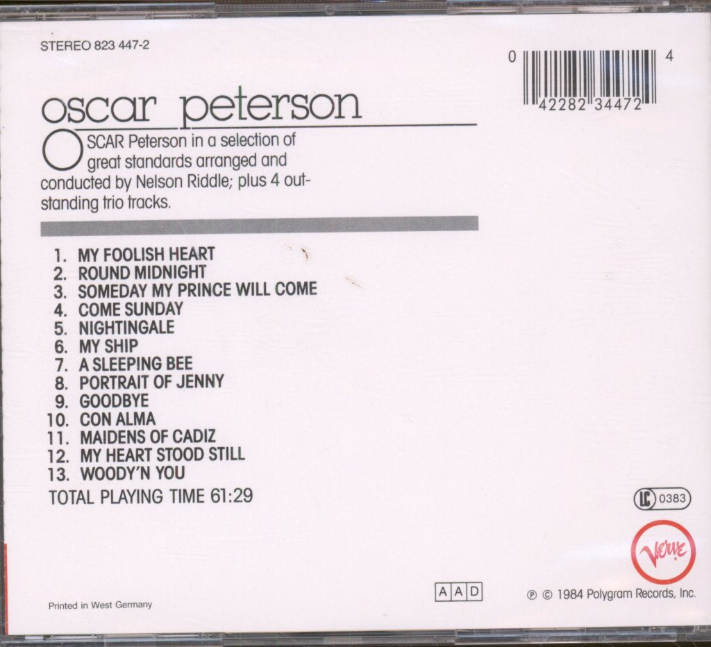 Oscar Peterson - Silver Collection - Cd