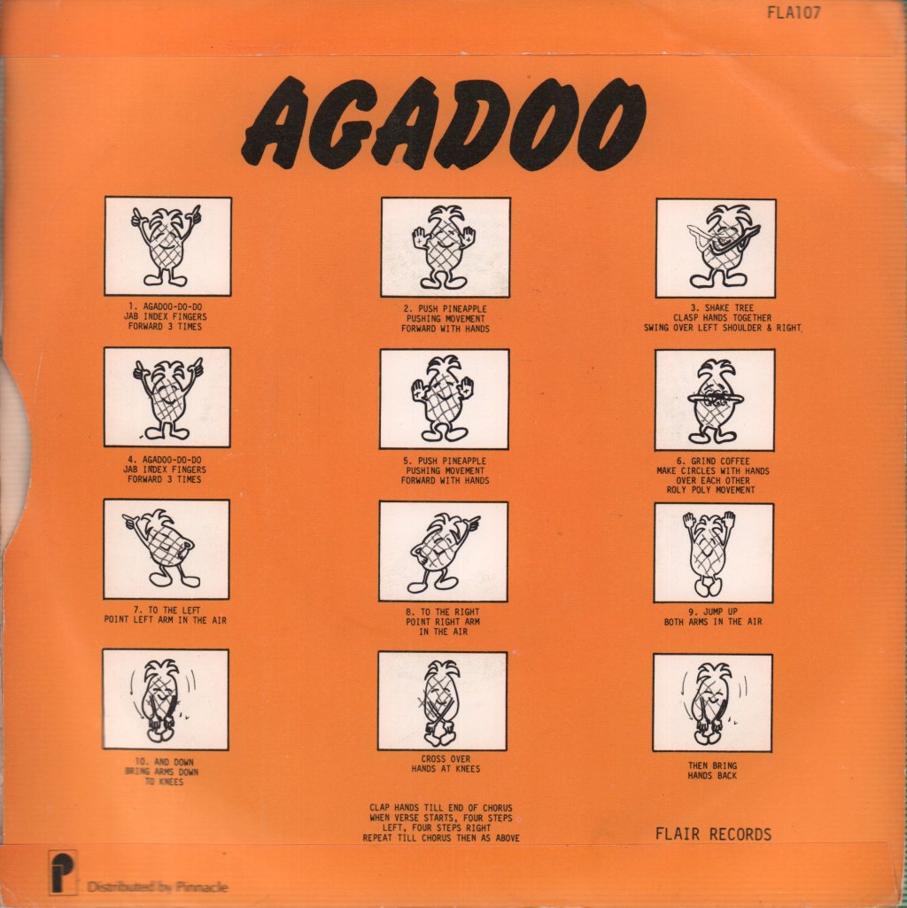 Black Lace (Party/Pop Group) - Agadoo - 7 Inch