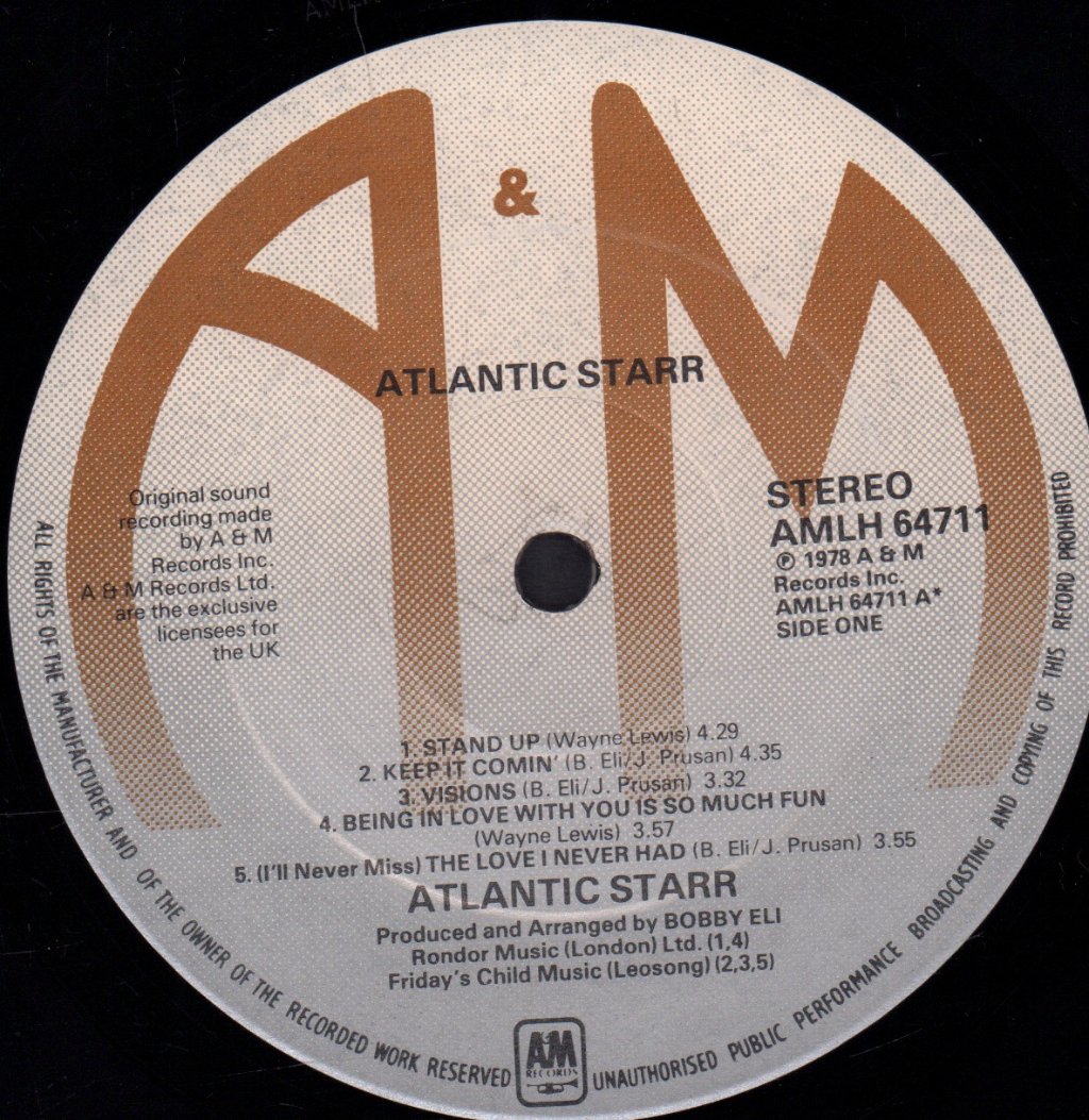 Atlantic Starr - Atlantic Starr - Lp