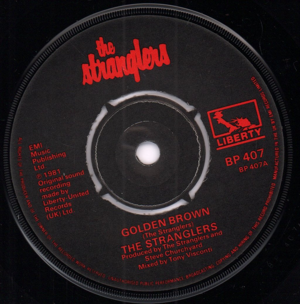 Stranglers - Golden Brown - 7 Inch