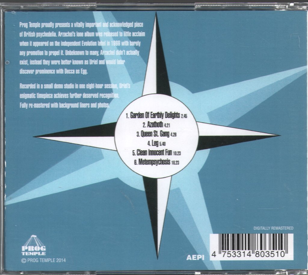 Arzachel - Arzachel - Cd