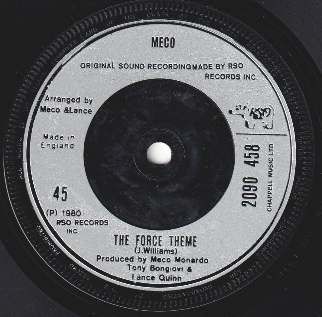 Meco - Empire Strikes Back - 7 Inch