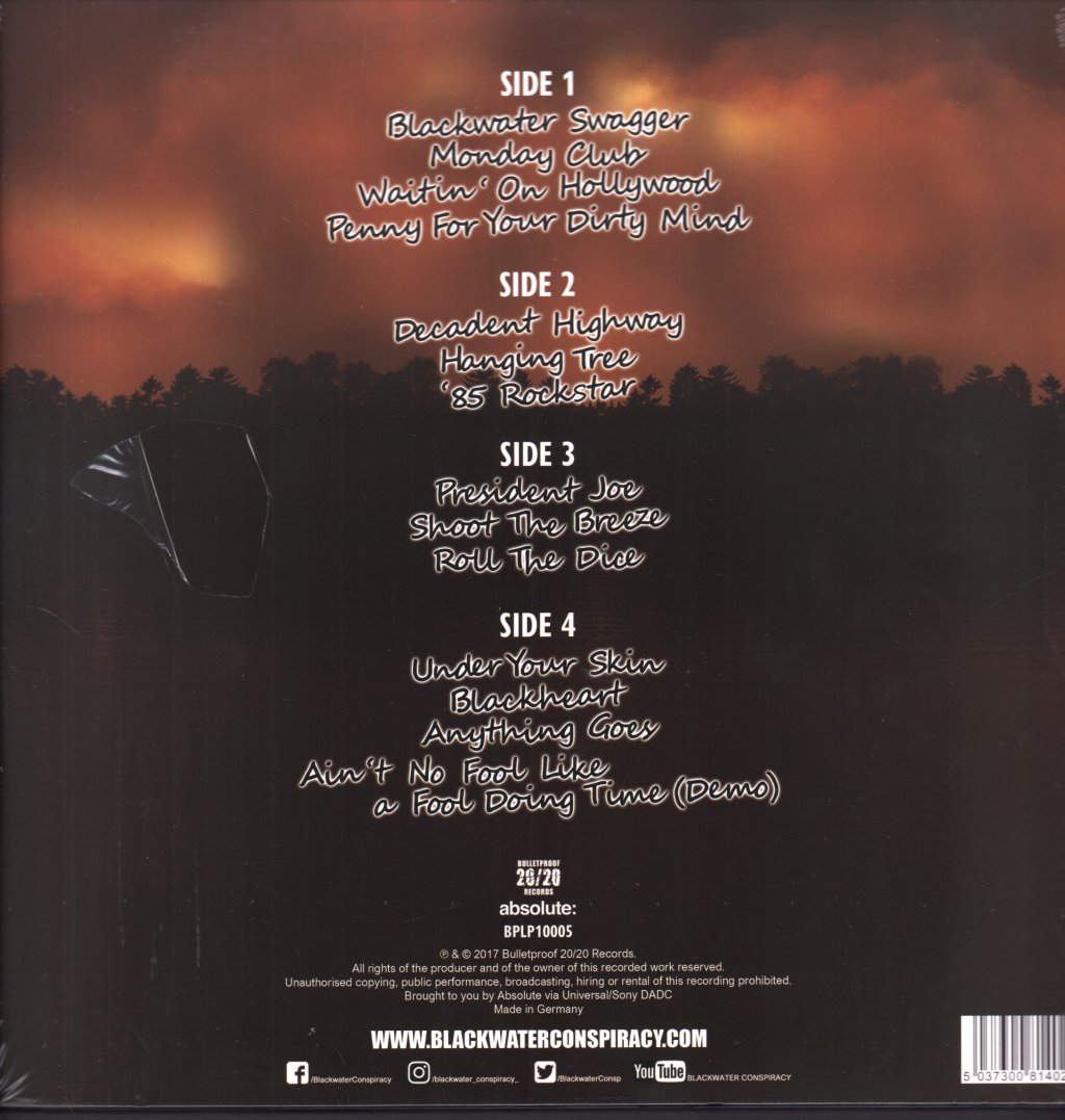 Blackwater Conspiracy - Shootin' The Breeze - Lp