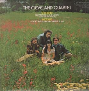 Cleveland Quartet - Schubert - Quartetno.14 In D Minor / Mozart - Adagio - Lp