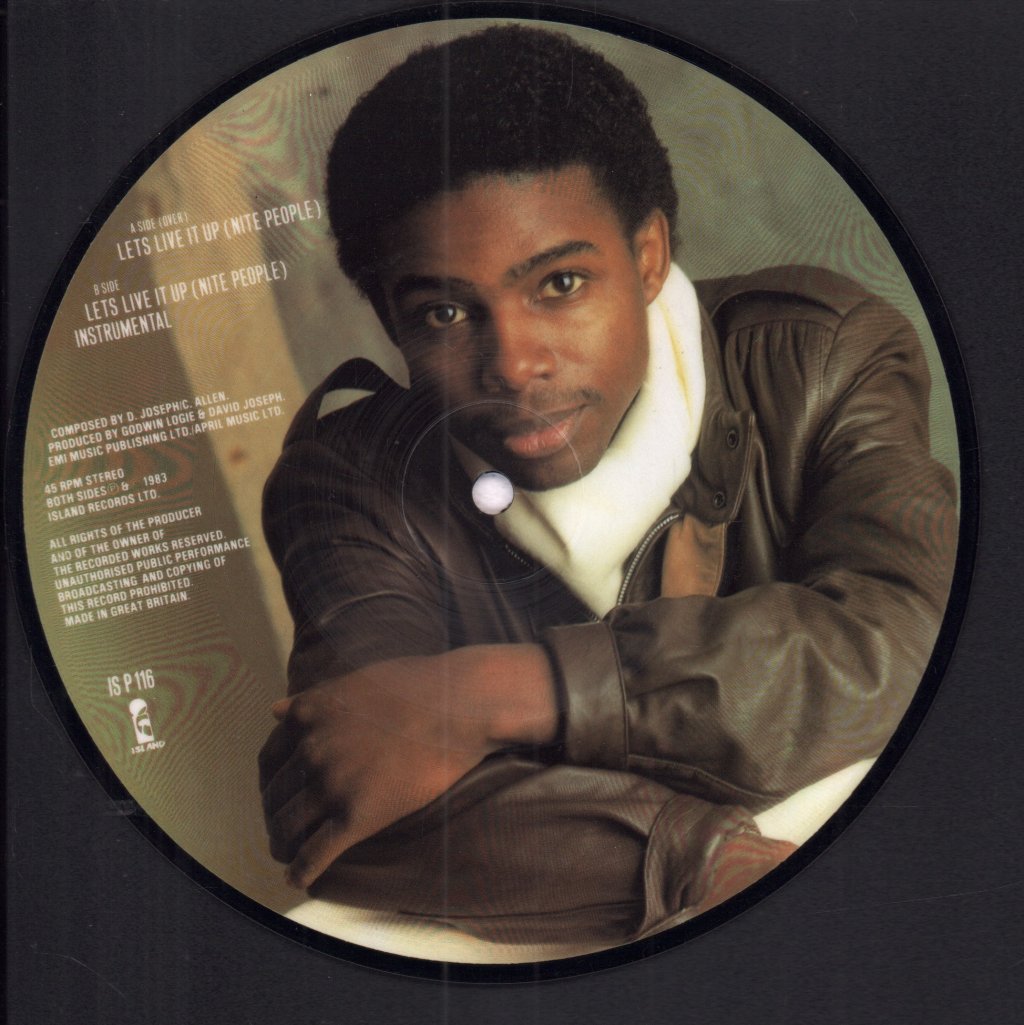David Joseph - Let's Live It Up - 7 Inch