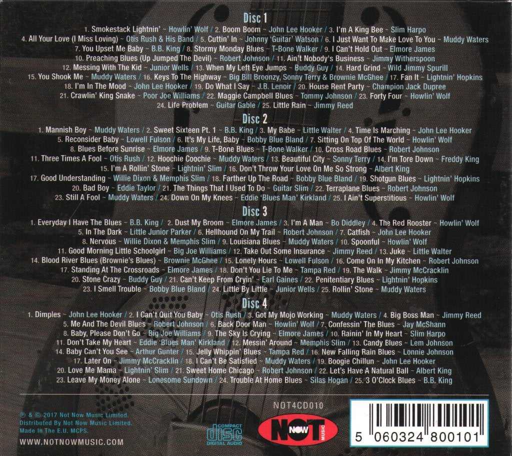 Various Artists - 100 Blues Classics - Cd Set