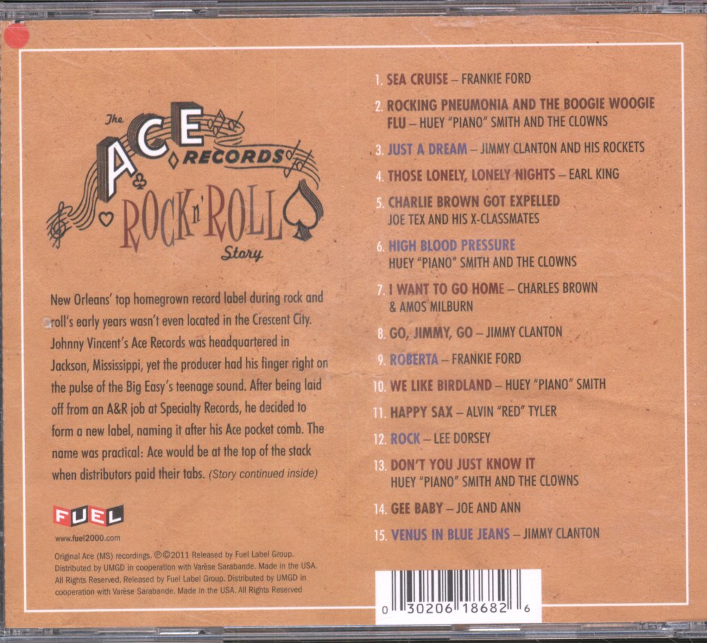 Various Artists - Ace Records Rock N’ Roll Story - Cd