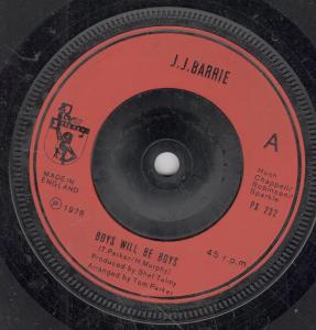J.j. Barrie - Boys Will Be Boys - 7 Inch