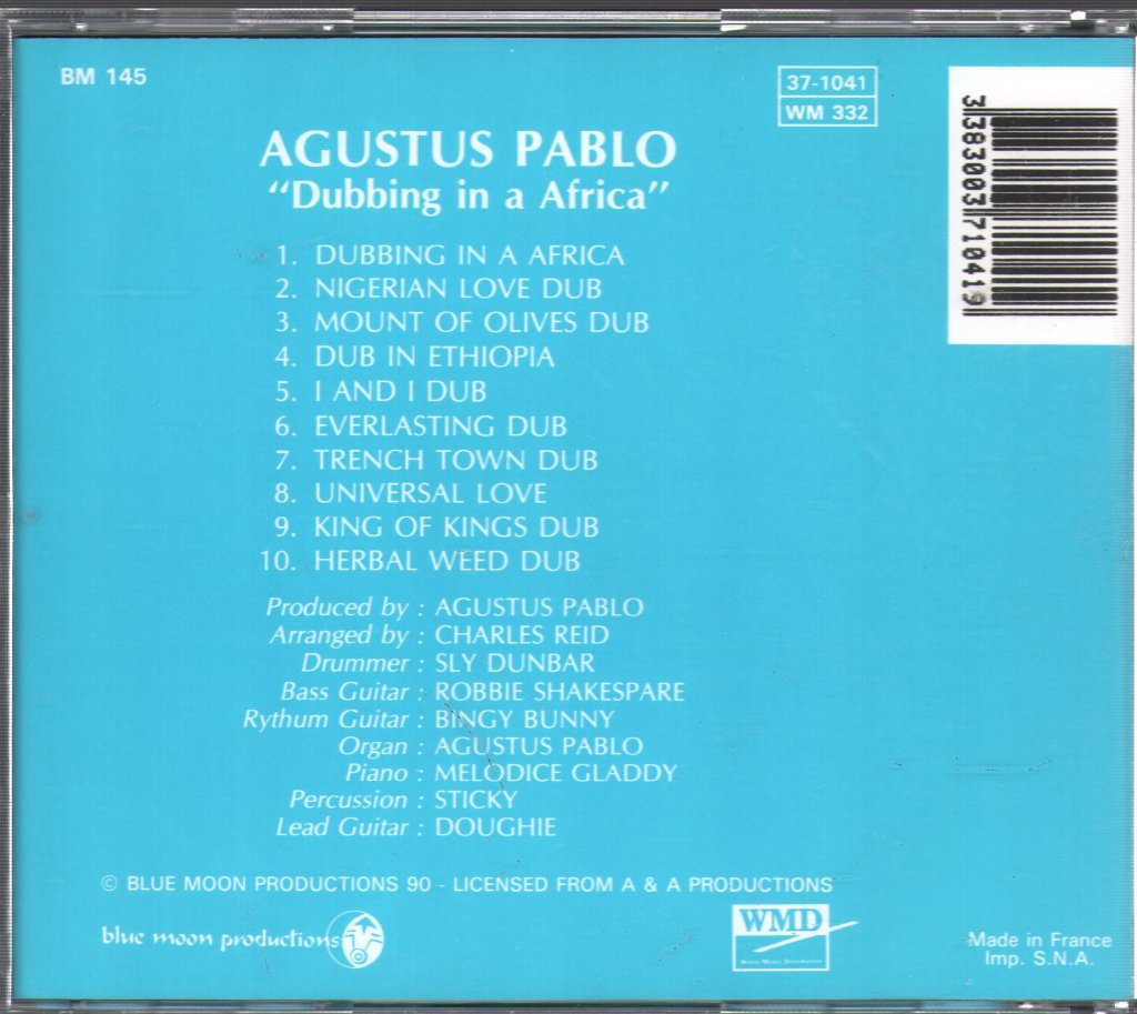 Augustus Pablo - Dubbing In A Africa - Cd