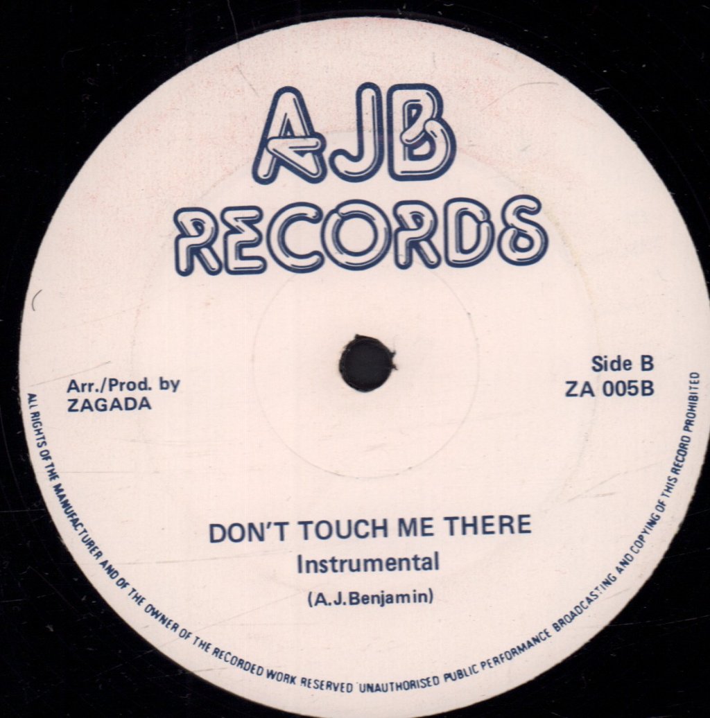Zagada - Don't Touch Me There - 12 Inch