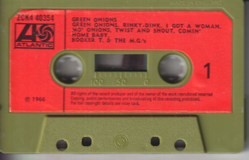 Booker T & The MG's - Green Onions - Cassette
