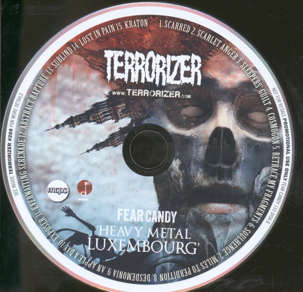 Various Artists - Fear Candy - Heavy Metal Luxembourg - Cd
