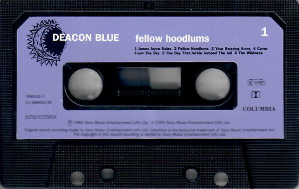 Deacon Blue - Fellow Hoodlums - Cassette