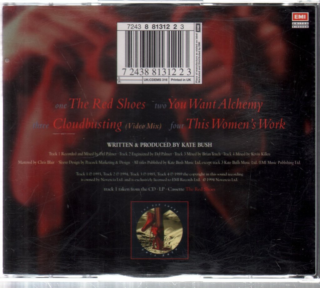 Kate Bush - Red Shoes - Cd