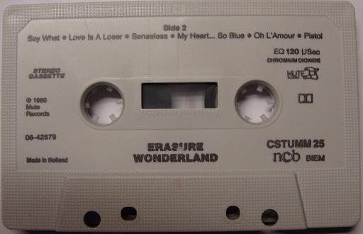 Erasure - Wonderland - Cassette