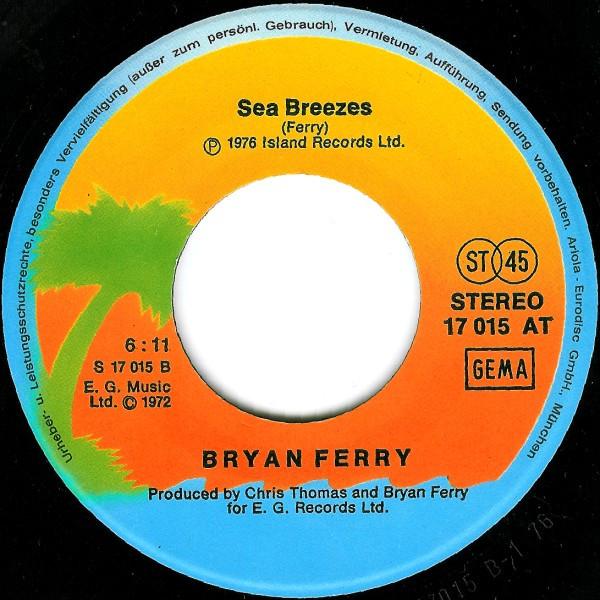 Bryan Ferry - Let's Stick Together - 7 Inch
