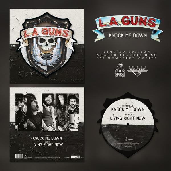 LA Guns - Knock Me Down - 12 Inch
