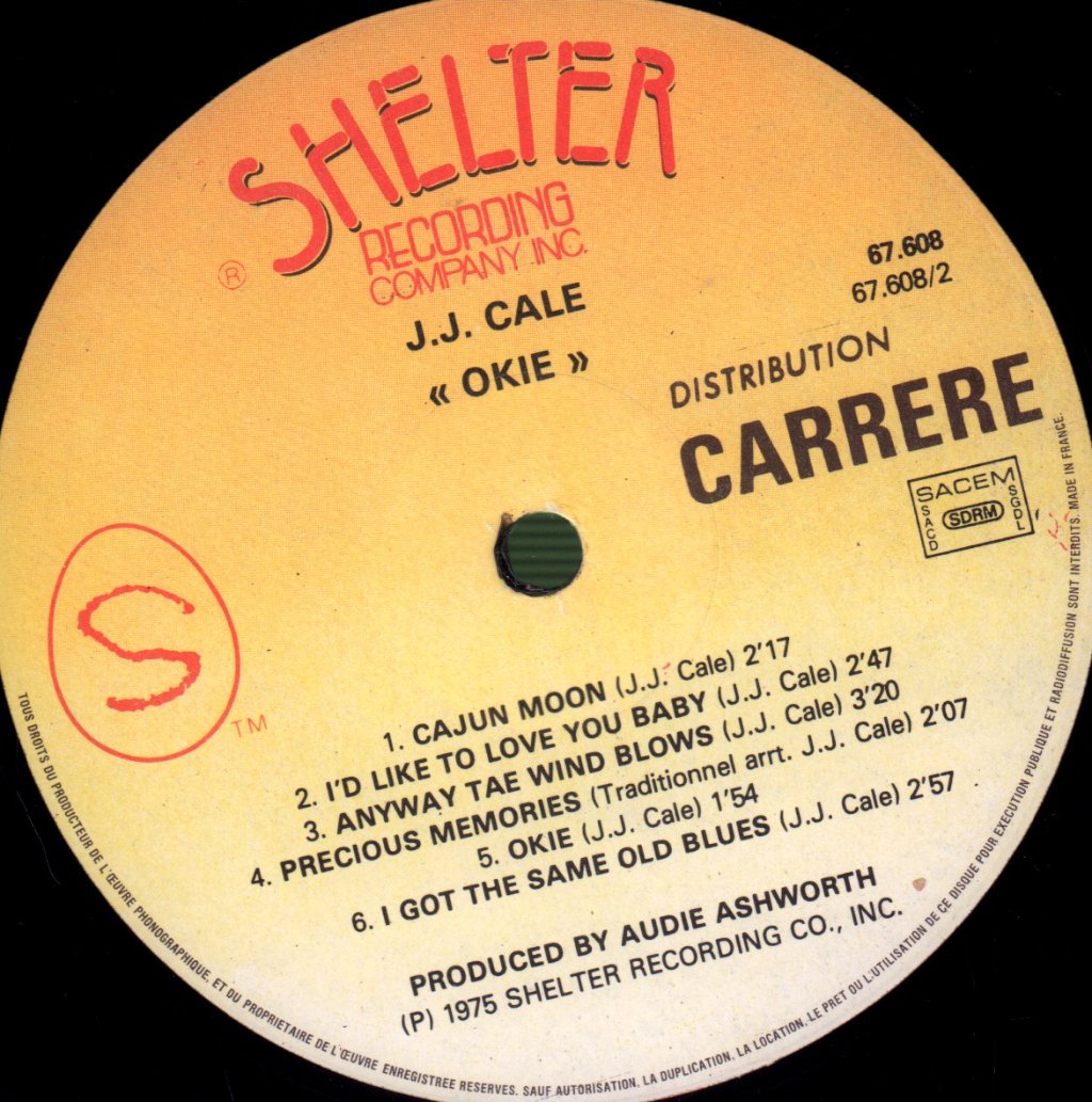 J.J. Cale - Okie - Lp