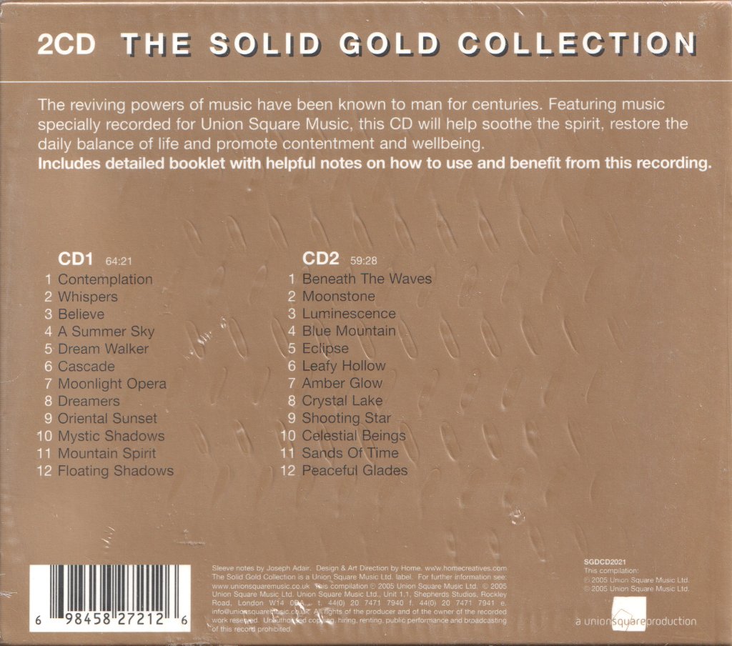 Unknown Artist - Yoga And Meditation The Solid Gold Collection - Cd Set