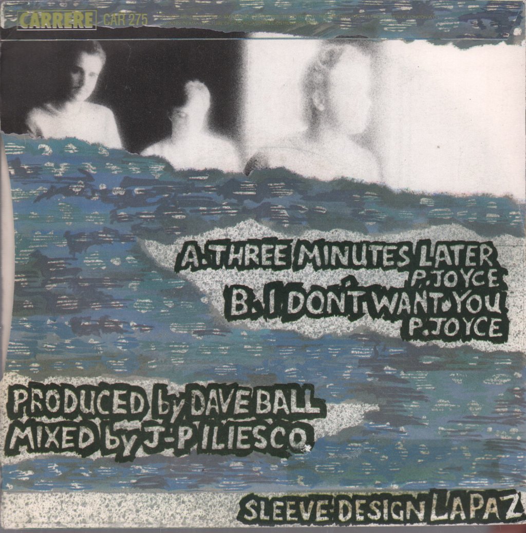 Sense - Three Minutes Later - 7 Inch