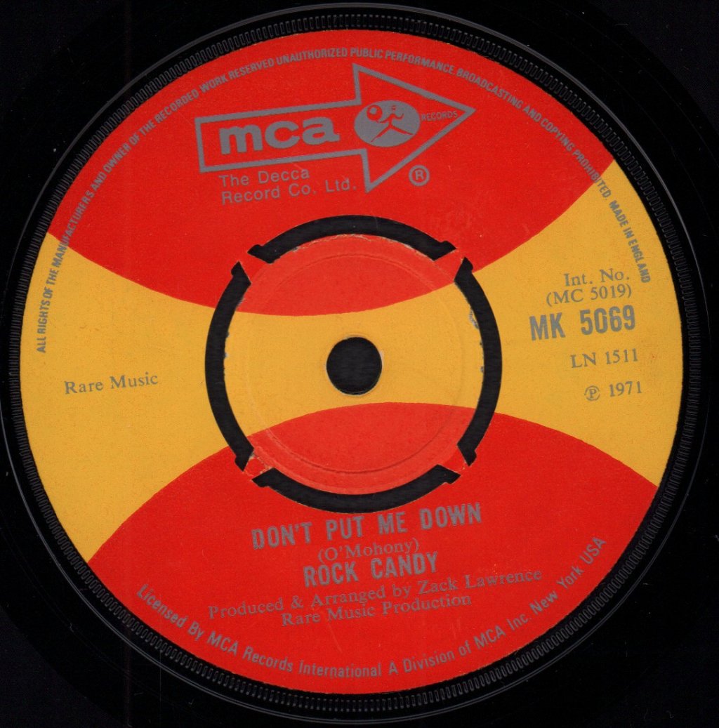 Rock Candy - Remember - 7 Inch