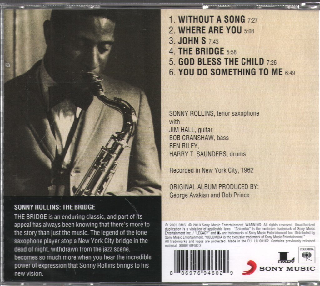 Sonny Rollins - Bridge - Cd