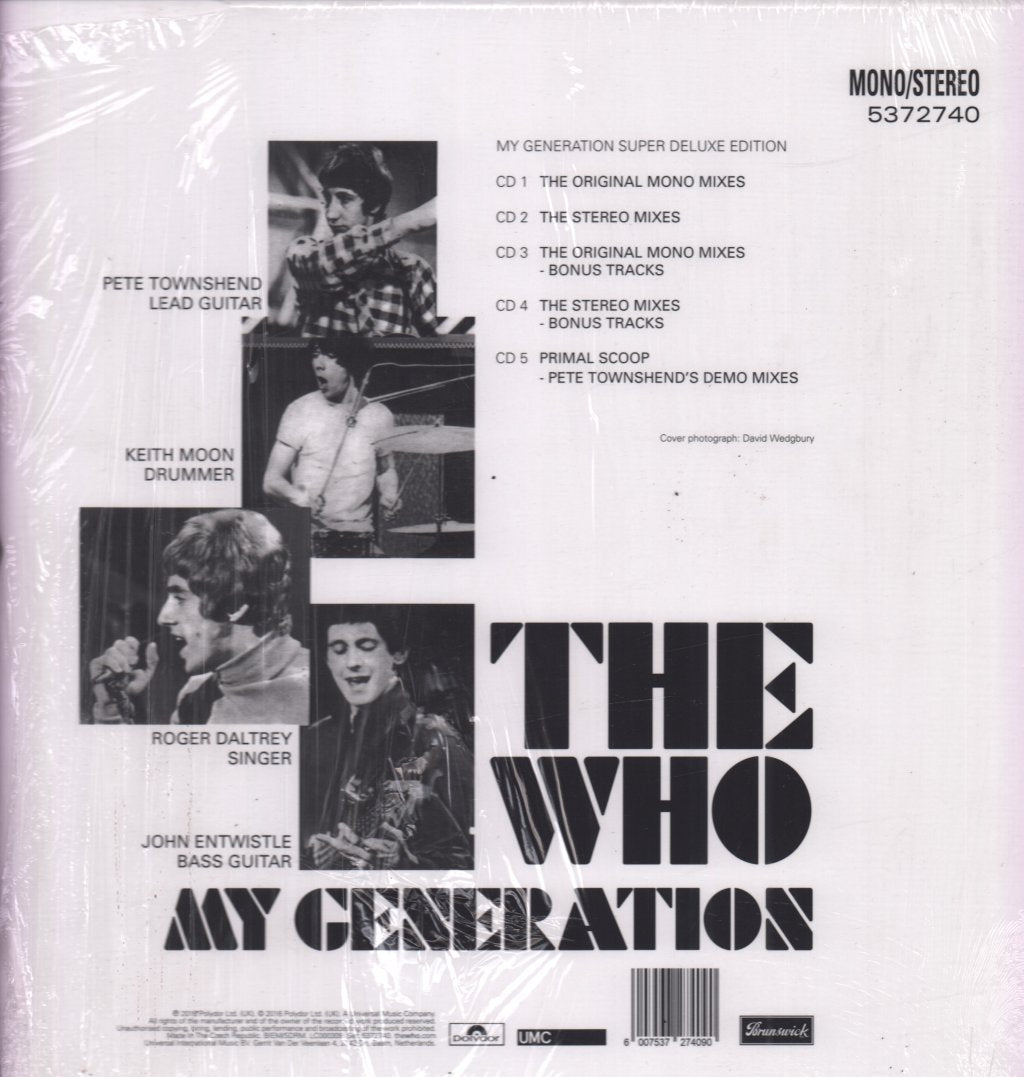 Who - My Generation - Cd Box Set