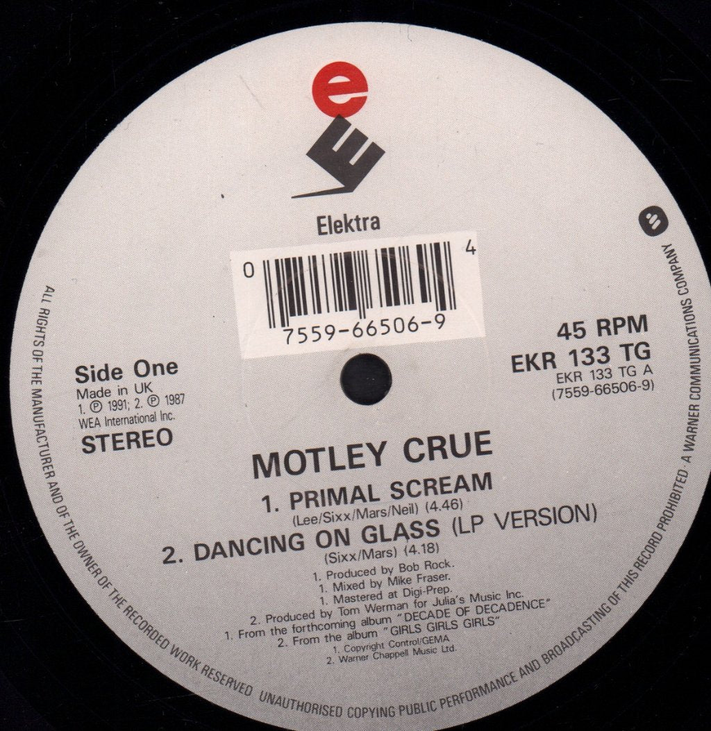 Motley Crue - Primal Scream - 12 Inch