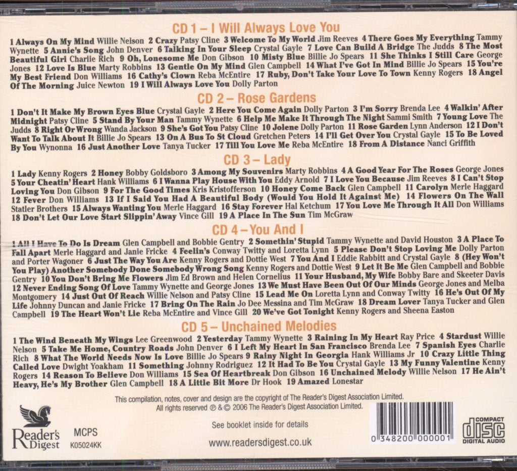Various Artists - Always On My Mind - The Romantic Side Of Country - Cd Set