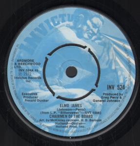 Chairmen Of The Board - Elmo James - 7 Inch