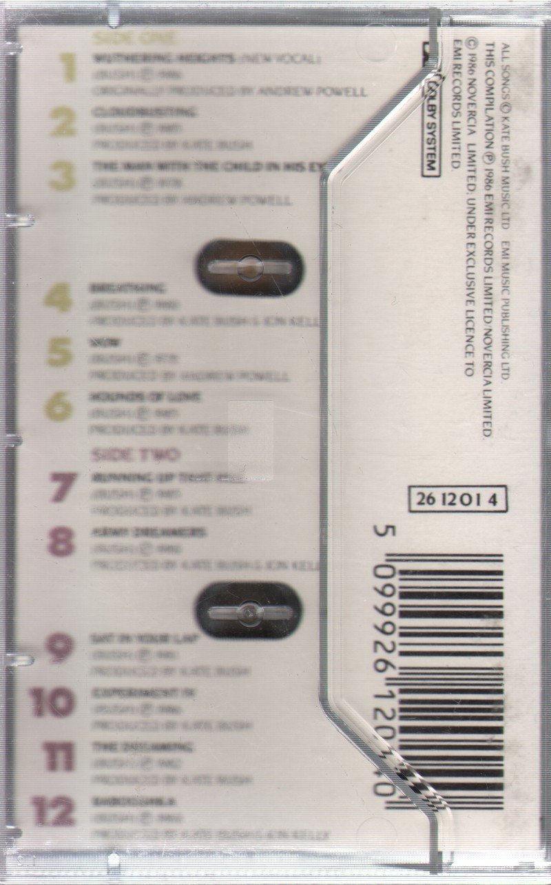 Kate Bush - Whole Story - Cassette