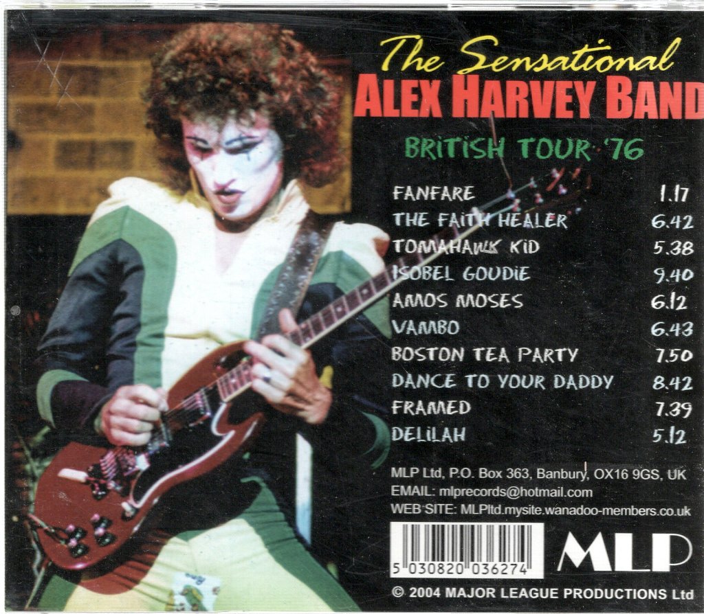 Sensational Alex Harvey Band - British Tour '76 - Cd