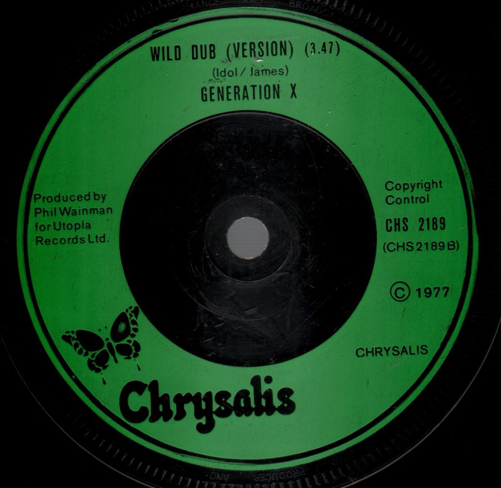 Generation X - Wild Youth - 7 Inch