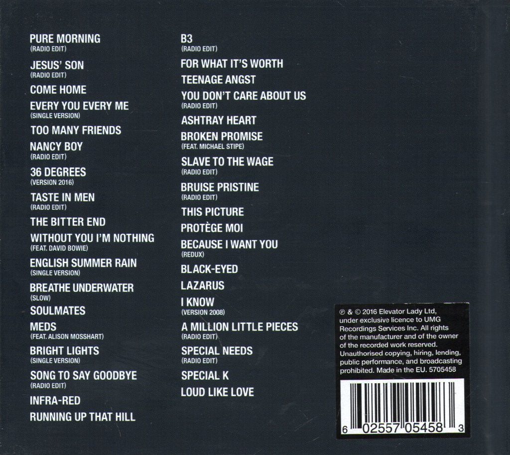 Placebo - A Place For Us To Dream - Cd Set