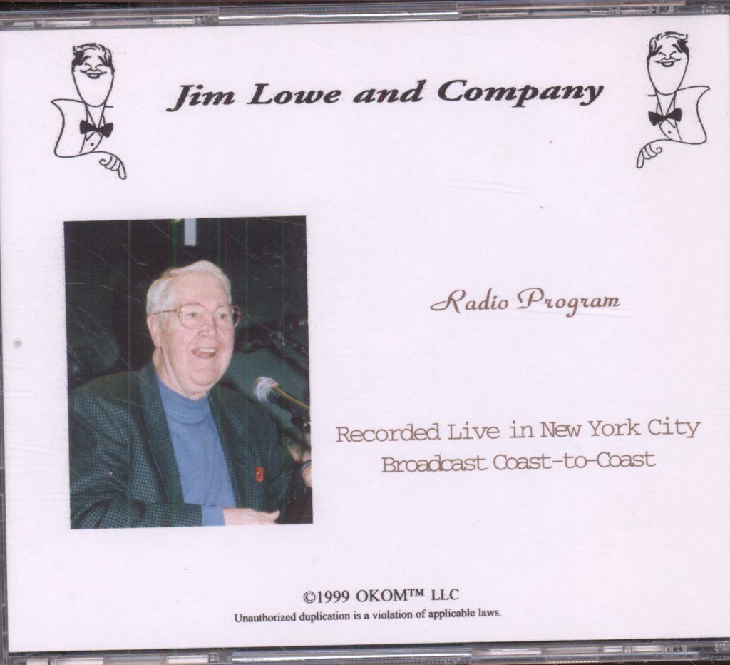 Jim Lowe And Company - Presents: A Salute To Bing Crosby - Cdr
