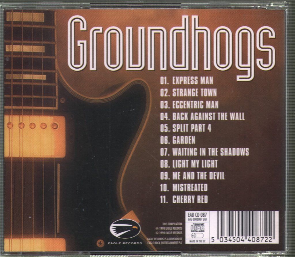 Groundhogs - Masters - Groundhogs Live! - Cd