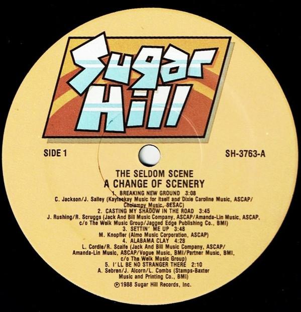 Seldom Scene - A Change Of Scenery - Lp