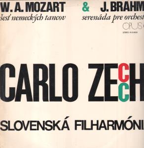 Slovenska Filharmonia / Carlo Zecchi - W.a.mozart - Sest Nemeckych Tancov / J.brahms - Lp
