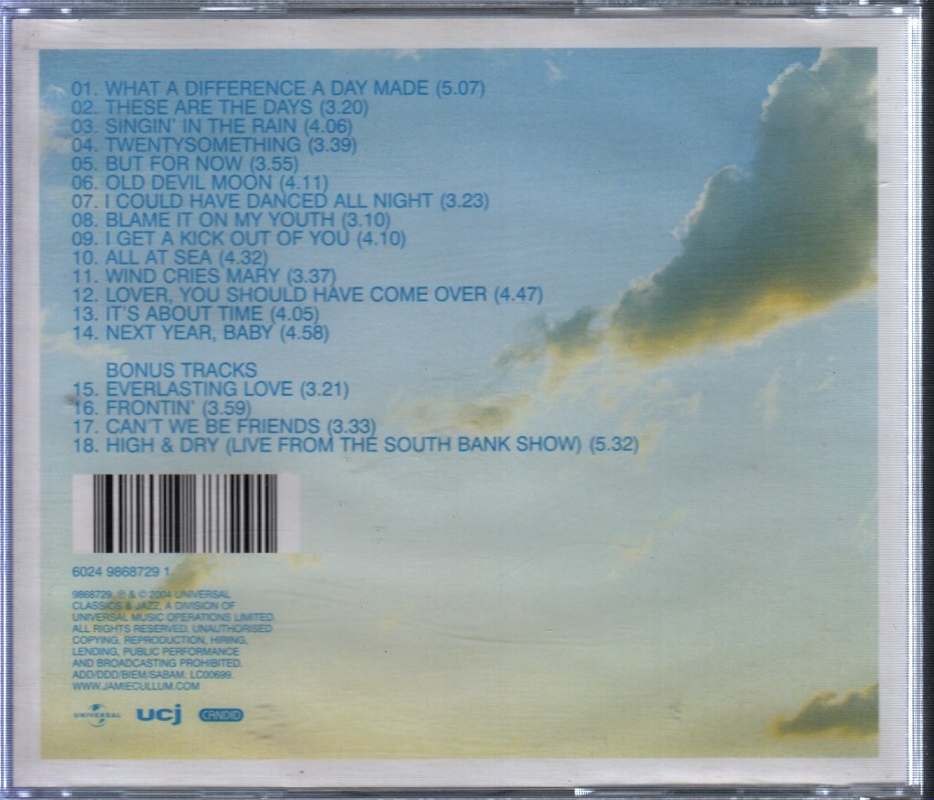 Jamie Cullum - Twentysomething - Cd