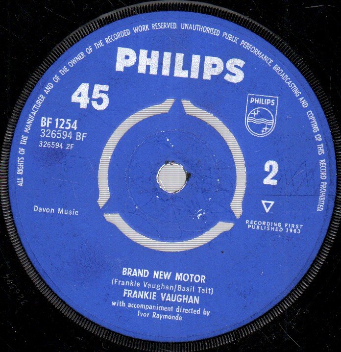 Frankie Vaughan - Hey Mama - 7 Inch