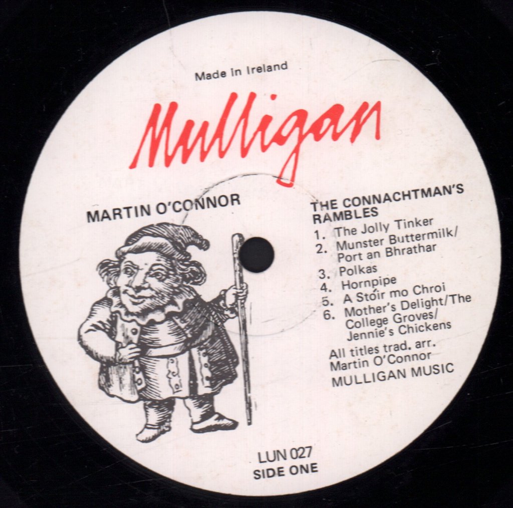 Martin O' Connor - Connachtman's Rambles - Lp