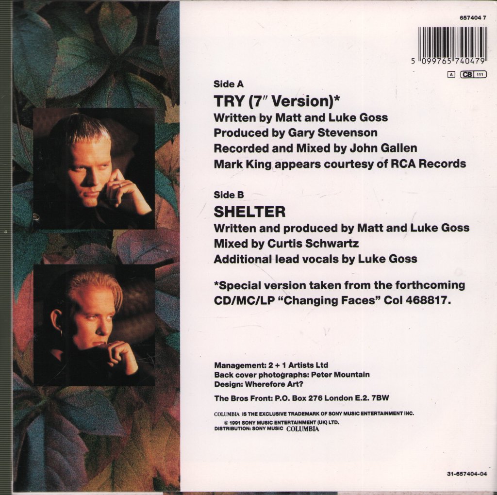 Bros - Try - 7 Inch