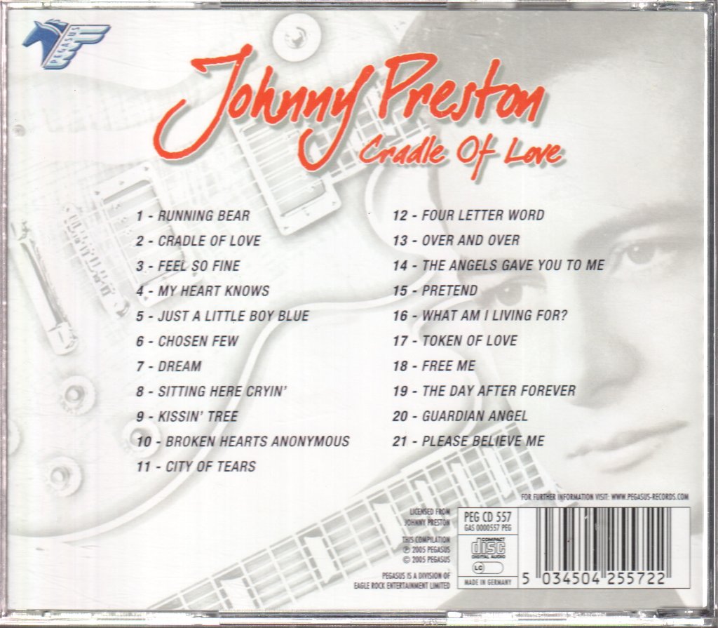Johnny Preston - Cradle Of Love - Cd