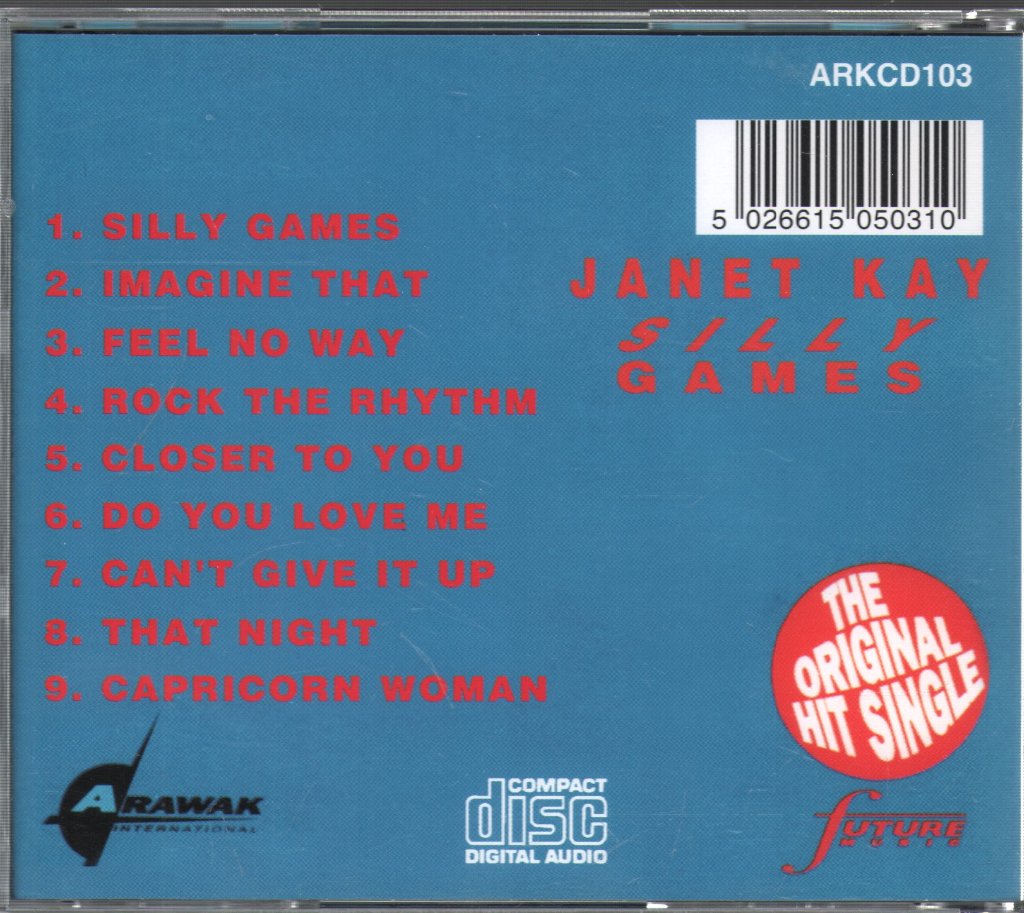 Janet Kay - Silly Games - Cd