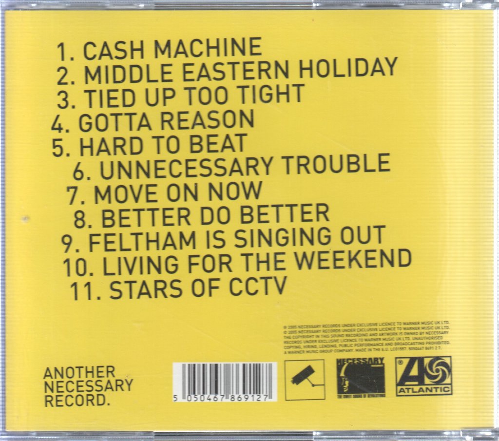 Hard-Fi - Stars Of Cctv - Cd