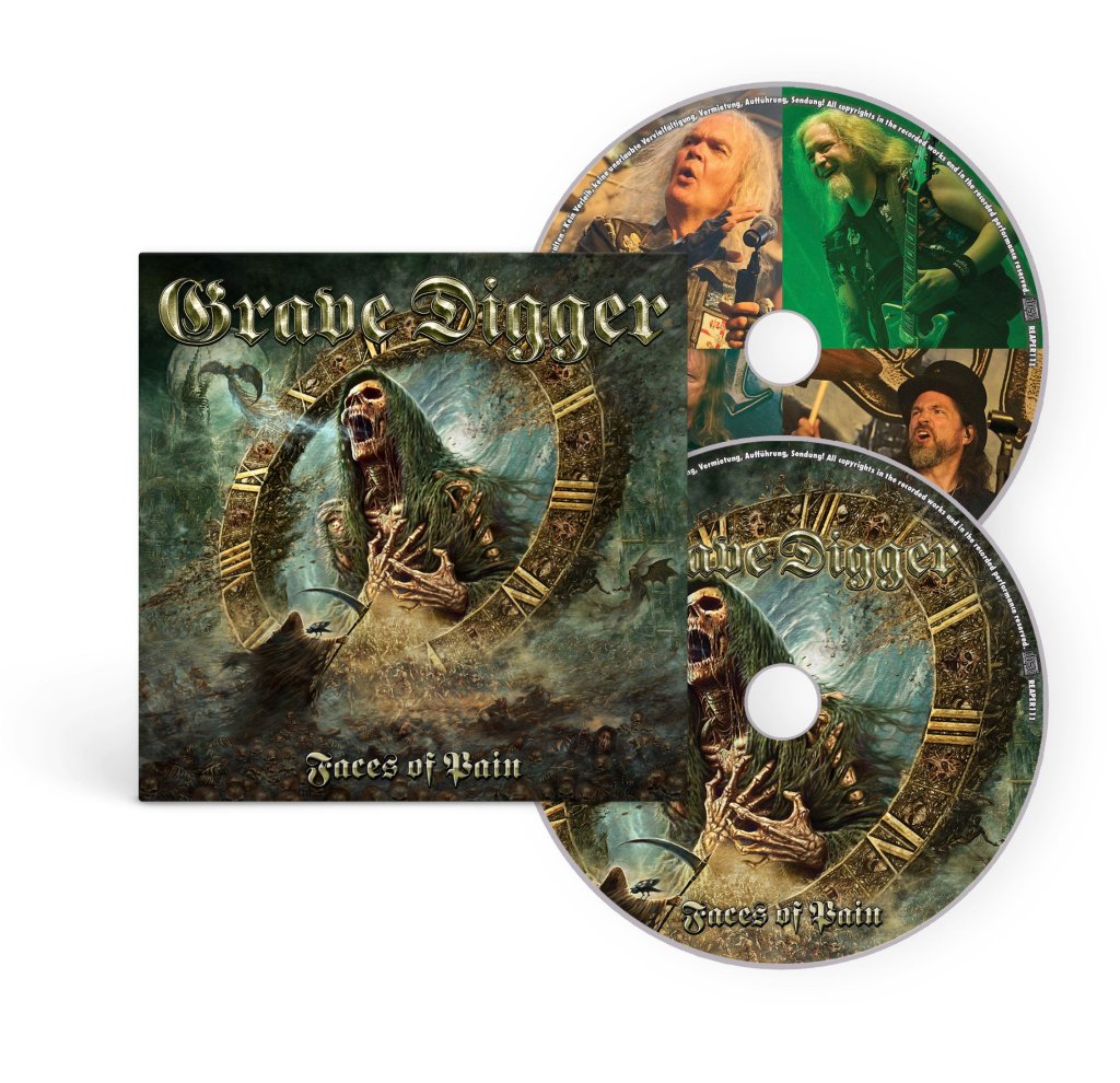 Grave Digger - Faces Of Pain - Double Cd
