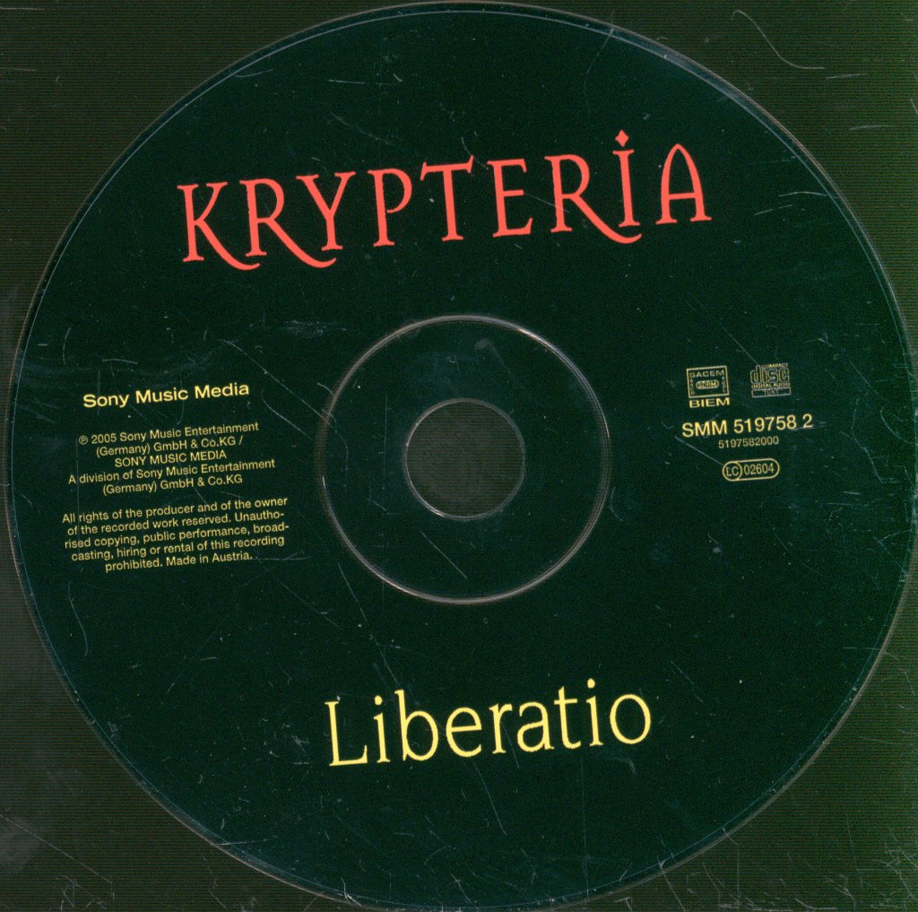 Krypteria - Liberatio - Cd