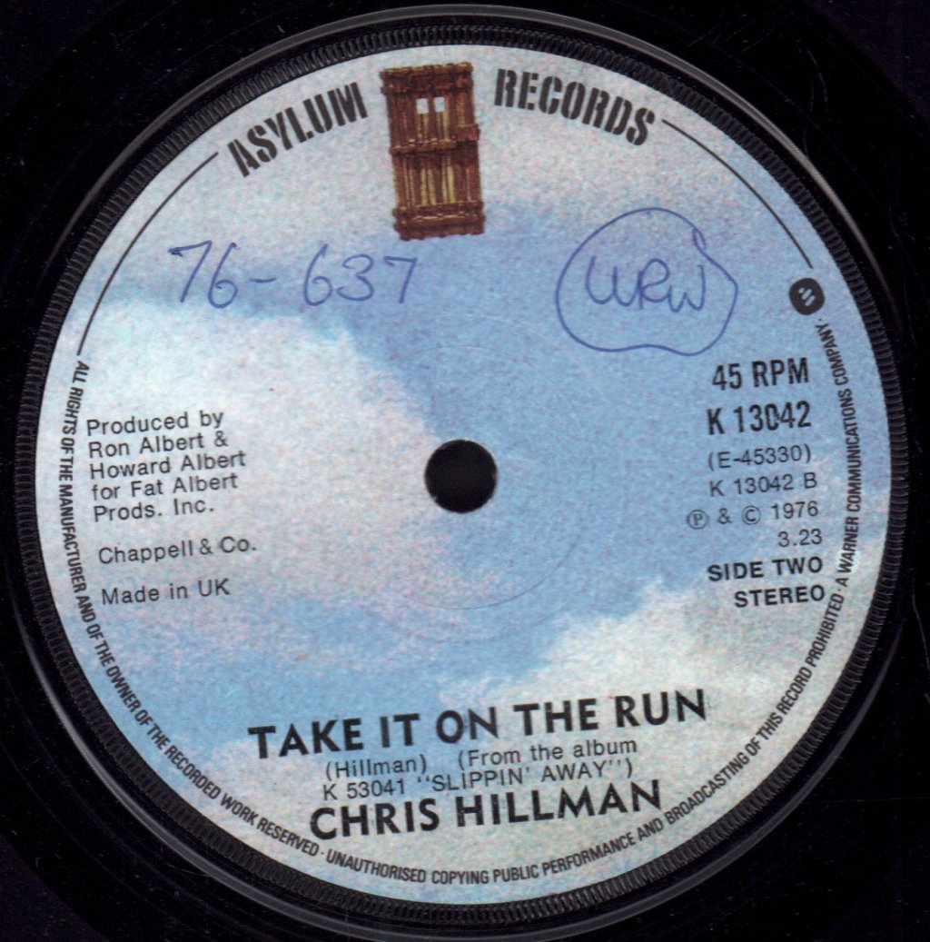 Chris Hillman - Step On Out - 7 Inch