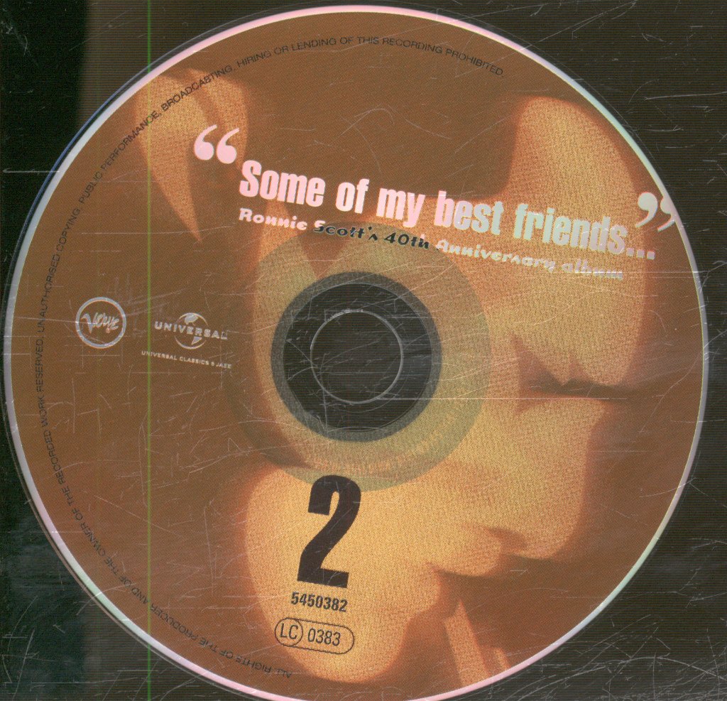 Ronnie Scott - Some Of My Best Friends Ronnie Scott's 40th Anniversary - Double Cd